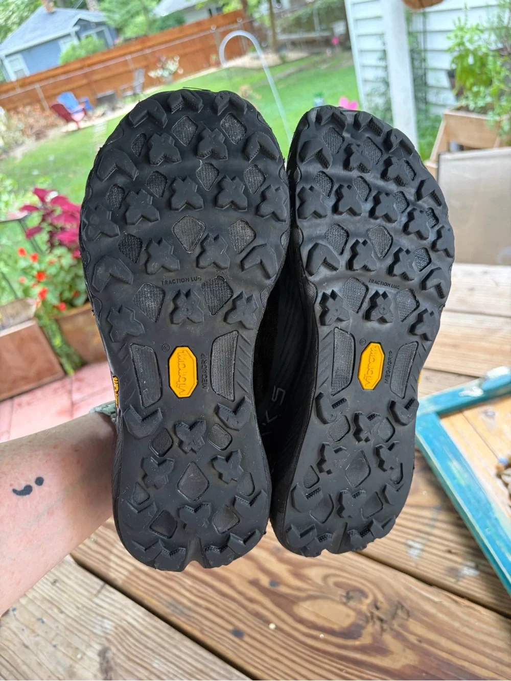 Merrell Black BOA Lace Trail Sneakers